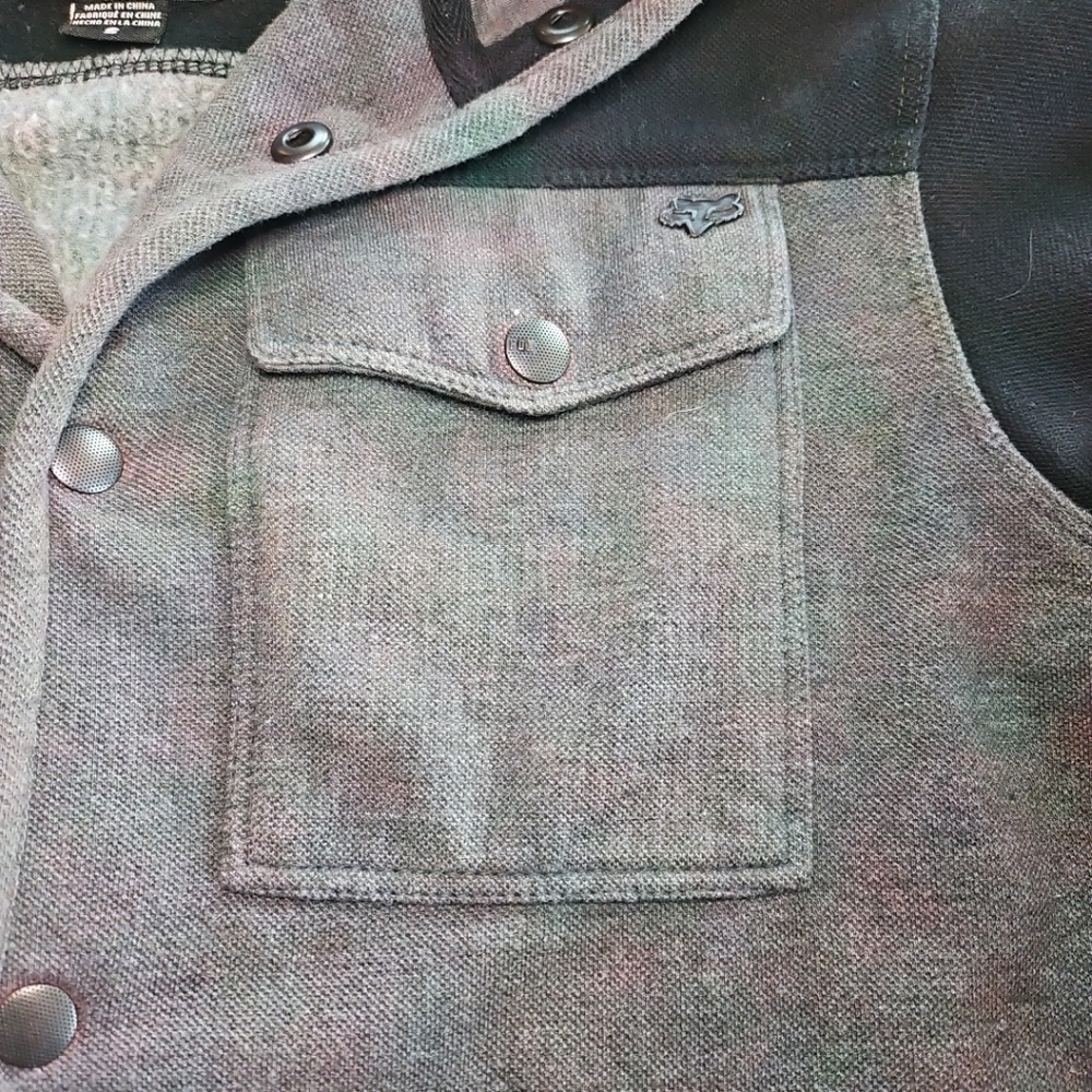 Fox mens Gray and Black Jacket - Picture 5 of 7